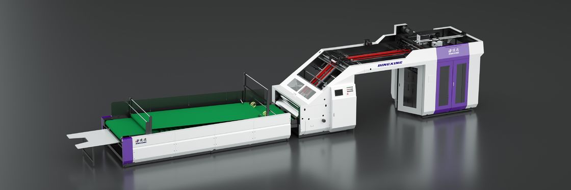 لامیناتور با سرعت بالا لامیناتور فلوت با سرعت بالا مواد غشا کاغذی لامینینگ ضخامت محدوده 1 تا 10 میلی متر تجهیزات بسته بندی صنعتی