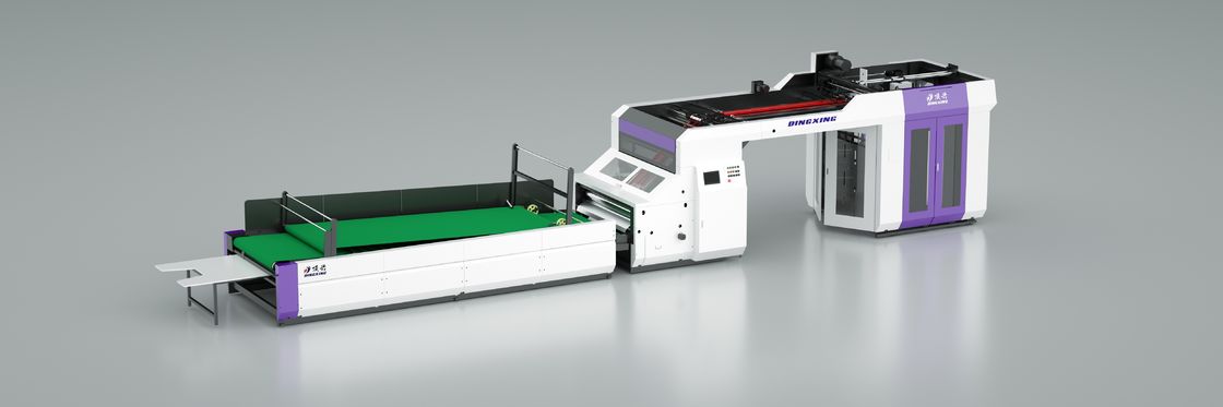 Automatic Flute Laminator Machine Customizable Offering Optional Remote System Perfect for Automated Packaging Processes